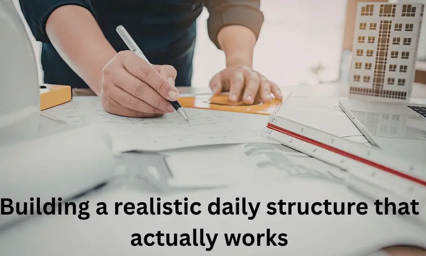 Building a realistic daily structure that actually works