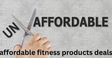affordable fitness products deals